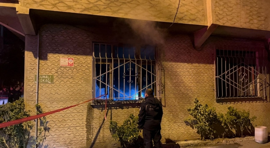 Bursa'da çıkan ev yangınında yatalak hasta ağır yaralandı