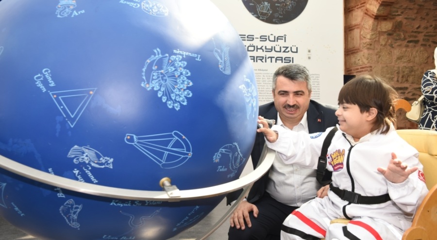 Yıldırım'da özel çocuklara uzay deneyimi!