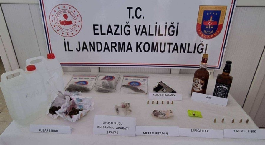 Kaçak ve sahte içki ile uyuşturucu ele geçirildi: 8 gözaltı