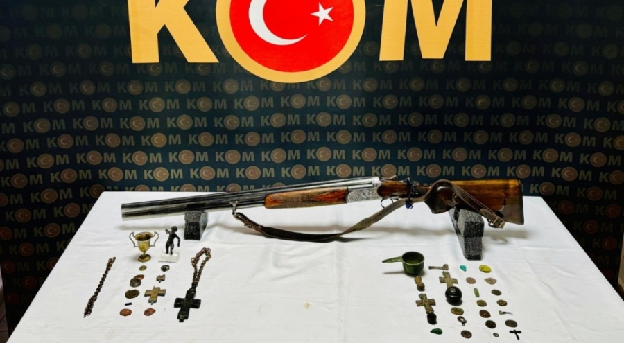 Tarihi eser kaçakçılarına operasyon