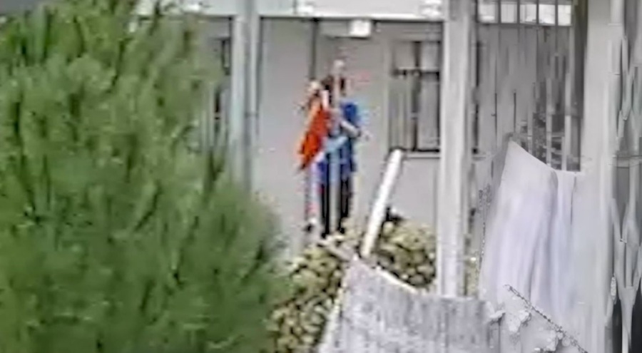 12 yaşındaki çocuğun 'bayrak' hassasiyeti