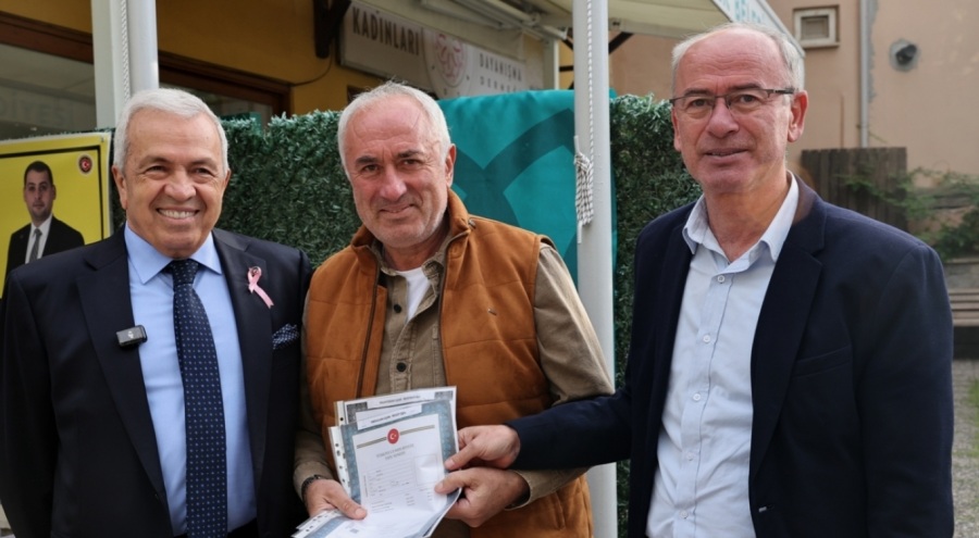 Bursa Çalı Mahallesi'nde tapu sevinci