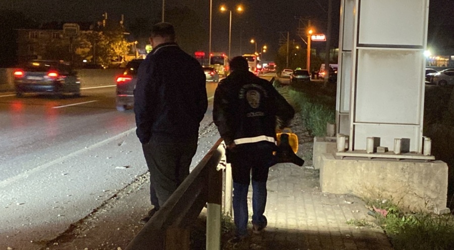 Aracın çarptığı yaya ağır yaralandı