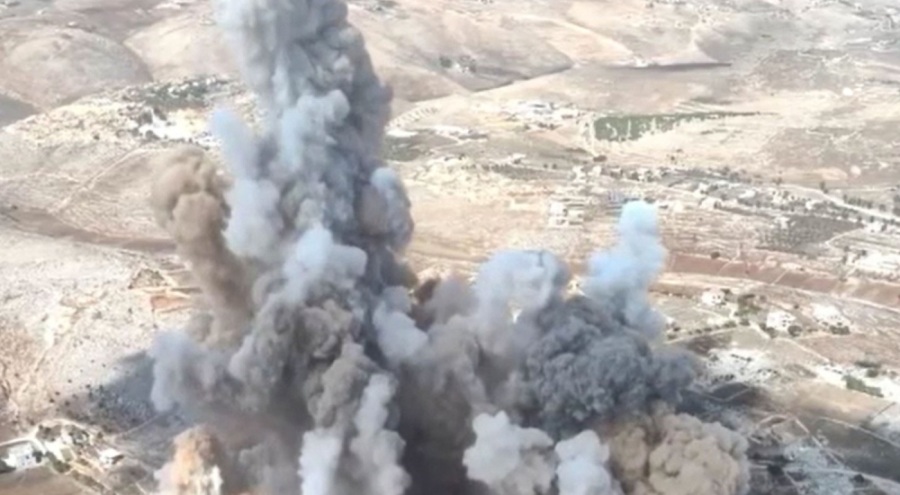 İsrail Hizbullah'ın tünelini 100 ton patlayıcı ile patlattı