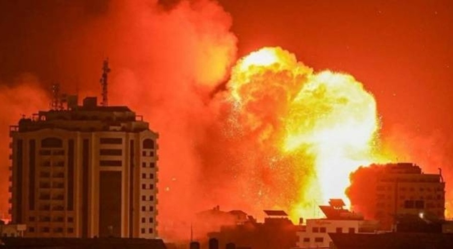 İsrail savaş uçakları Beyrut'u vuruyor!