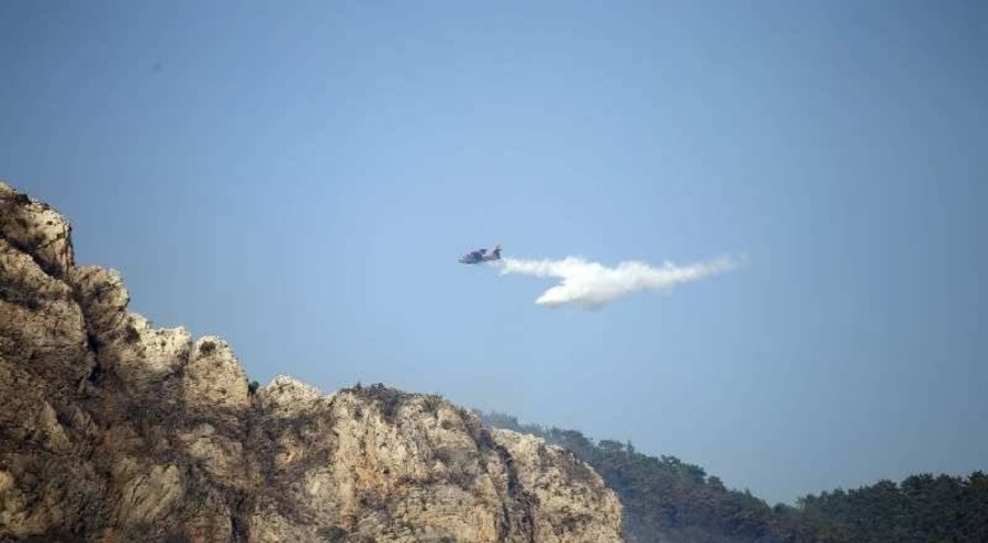 Muğla'daki orman yangını 4'üncü gününde