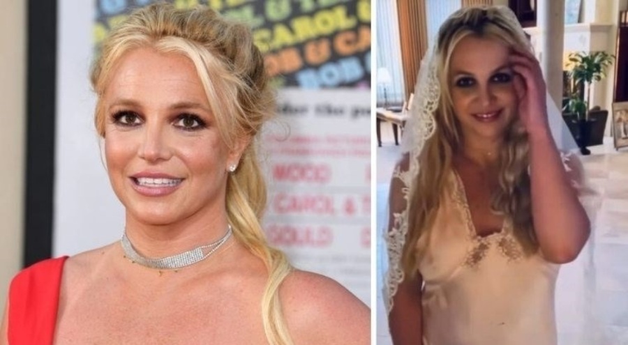 Britney Spears kendisiyle nikah masasına oturdu!