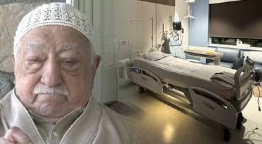 Anadolu Ajansı FETÖ elebaşının öldüğü yatağı görüntüledi