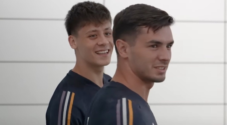 Takıma dönen Brahim Diaz, Arda Güler'i sevindirdi