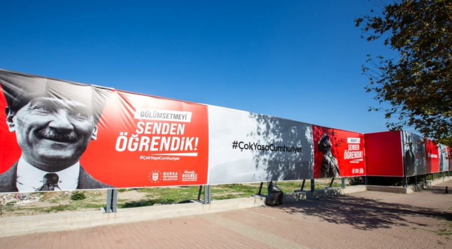 Cumhuriyet heyecanı Bursa'nın dört bir yanında!