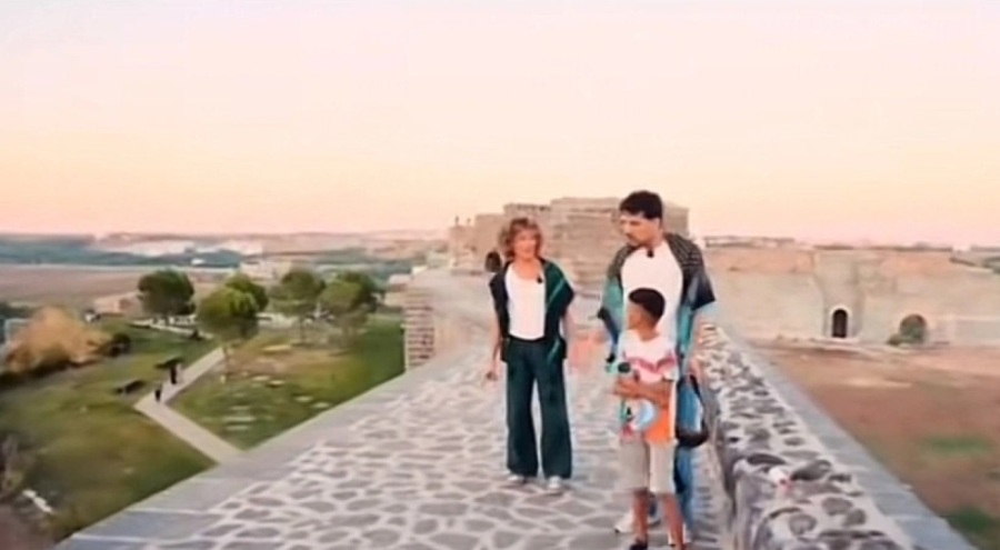 Kerimcan Durmaz'ın çağrısı sonrası Diyarbakır surlarına korkuluk takıldı