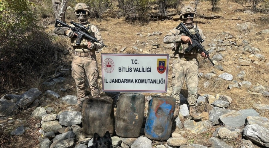 Bitlis'te jandarmadan terör operasyonu!