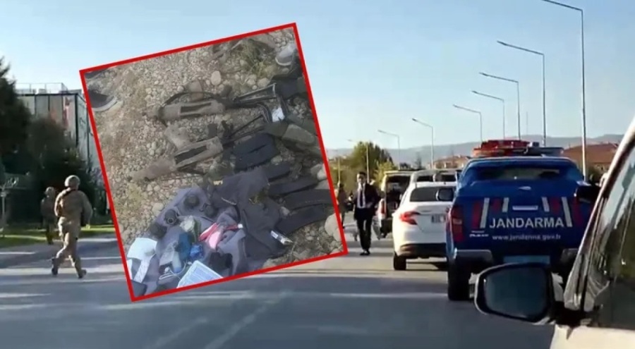 Ankara'daki TUSAŞ'a terör saldırısında teröristlerin üzerinden bu cephaneler çıktı!