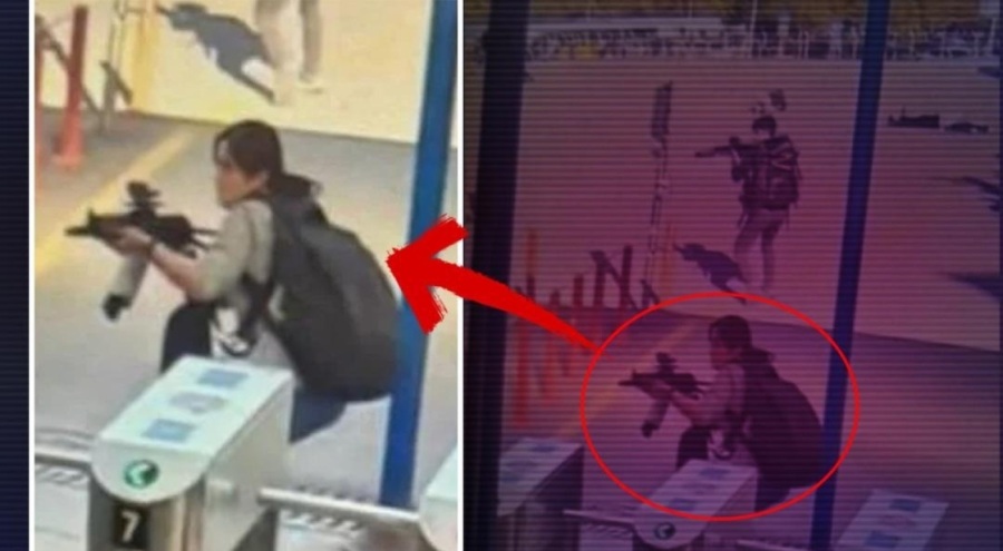 TUSAŞ'a saldıran kadın terörist öleceğini anlayınca kendisini patlatmış!