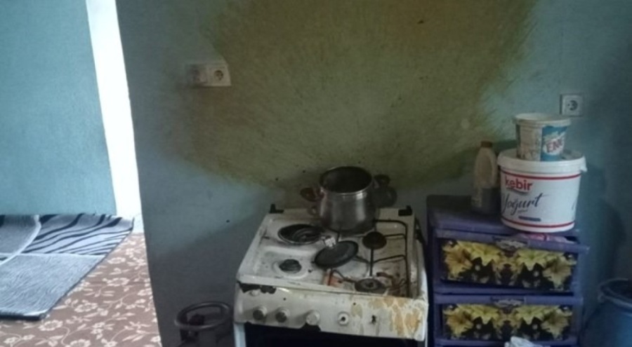 Düdüklü tencere patladı, ev kullanılamaz hale geldi