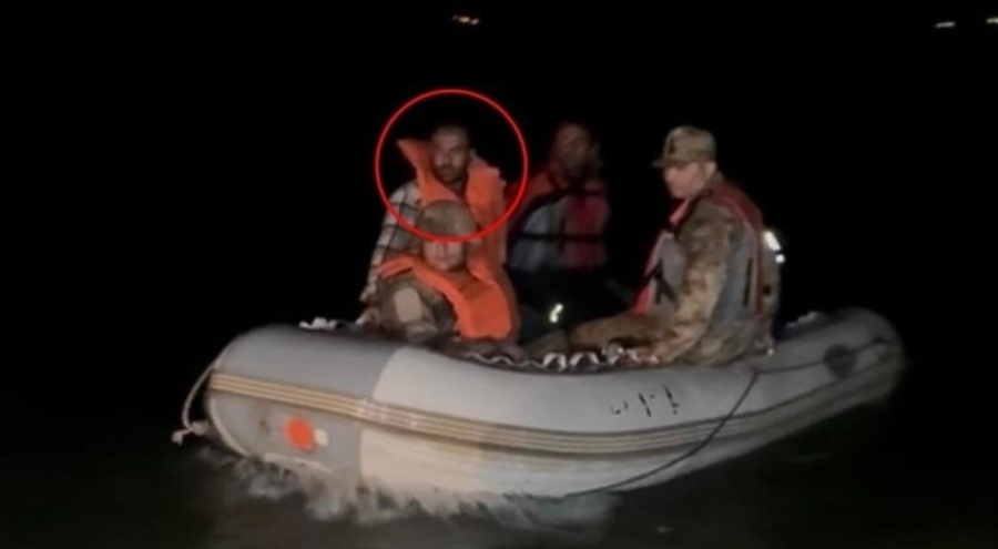 Baraj gölünde hipotermi geçirmek üzereyken ekiplerce bulundu