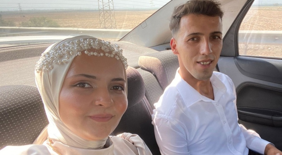 Damat davetiye dağıtırken kazada yaralandı!