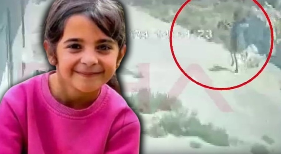 Narin'in cinayetten 1 saat önceki görüntüleri ortaya çıktı: Önce yürüyor, sonra ters yöne doğru koşuyor!