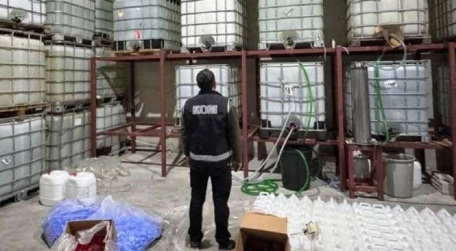 Kaçak alkol fabrikasına operasyon! Değeri 30 milyon lira