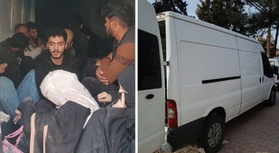 18 göçmen ile yakalanan organizatör tutuklandı