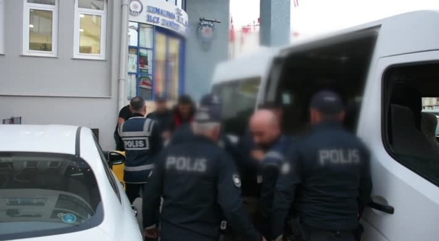 Yabancı uyruklu kişileri gasbeden 5 zanlı tutuklandı