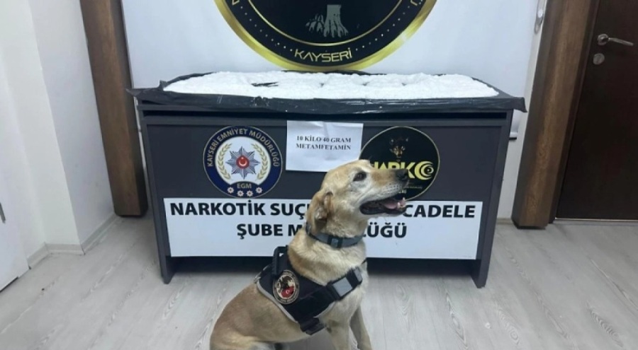 Aracın yedek lastiğinde uyuşturucu bulundu!