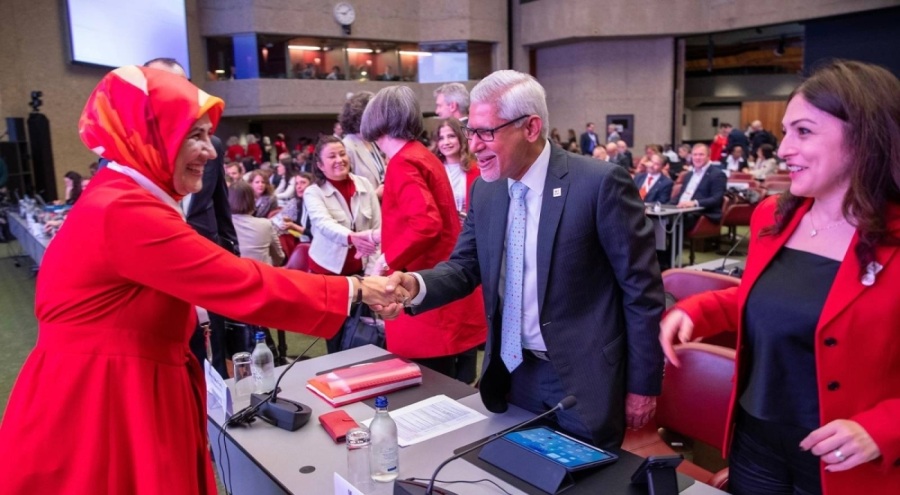Türk Kızılay Genel Başkanı: İnsancıl hukukun koruyucuları olarak sağlam duruşumuzu kararlılıkla sürdürmeliyiz