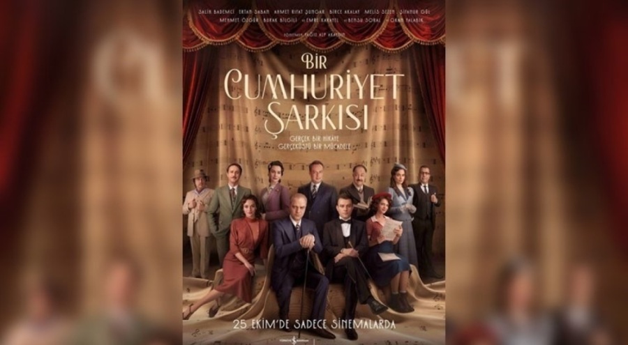 'Bir Cumhuriyet Şarkısı' filmi Atlas 1948 sahnesinde