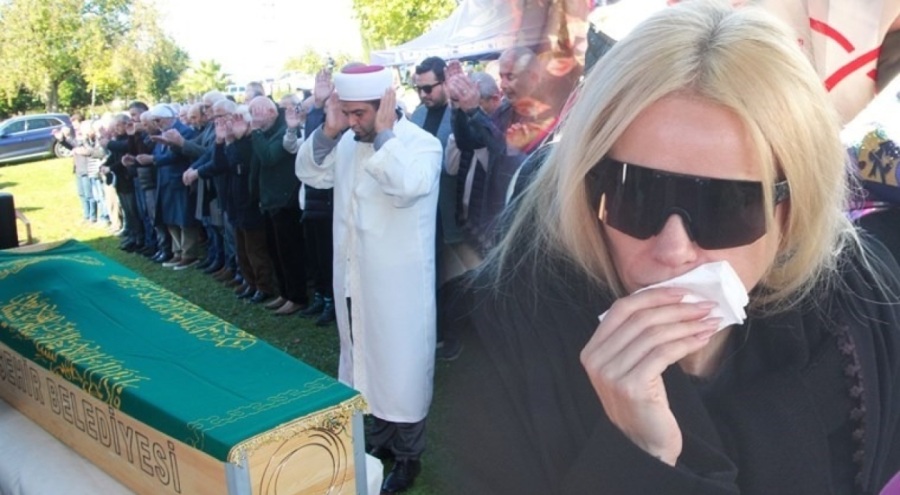 Gülşen'in babası son yolculuğuna uğurlandı