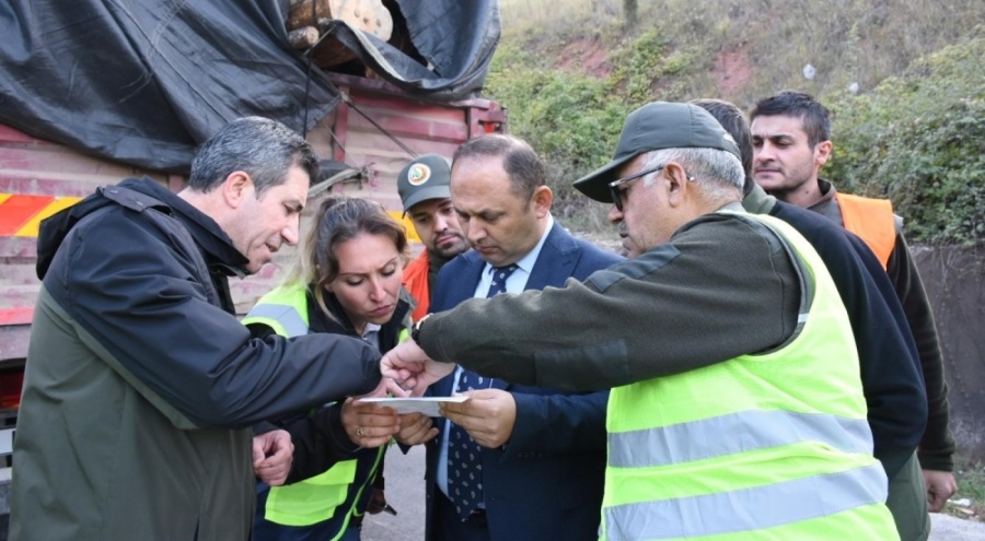 Bursa'da ormanda şok denetimler!