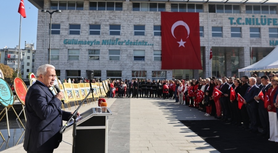 Bursa Nilüfer'de 101'inci yıl coşkusu