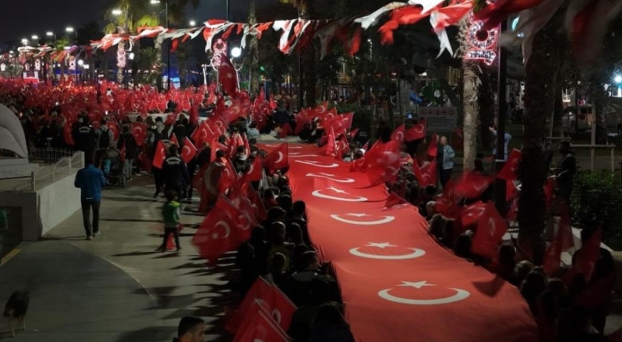 81 ilde Cumhuriyet Bayramı coşkusu yaşandı