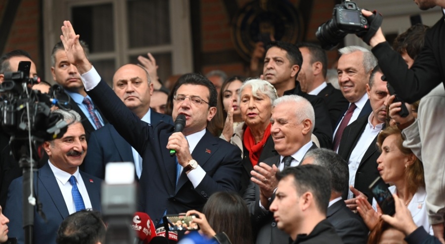 TBB Başkanı Ekrem İmamoğlu'ndan Başkan Bozbey'e ziyaret