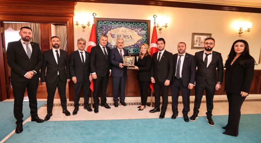 TEKSİDER'den Bursa Valisi Ayyıldız'a ziyaret