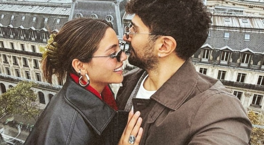 Oyuncu Sıla Türkoğlu sevgilisiyle Paris'te