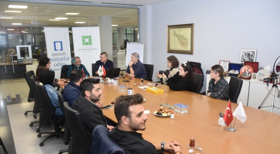 Dünya çapında isimler Bursa'da mimarlar ve şehir plancıları ile bir araya geldi