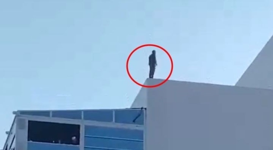 TBMM'nin çatısına çıkıp intihara kalkıştı!