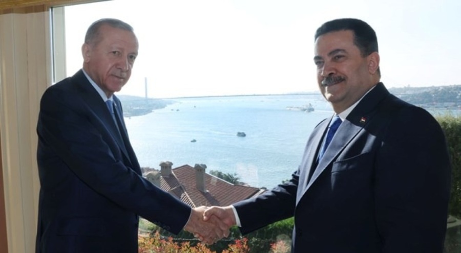 Cumhurbaşkanı Erdoğan, Irak Başbakanı es-Sudani'yi kabul etti