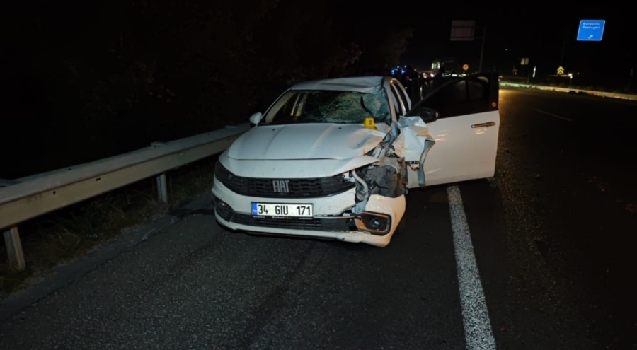 Bursa'da otomobilin çarptığı kişi yaşamını yitirdi