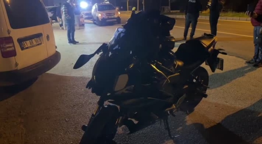 Cip ile motosiklet çarpıştı: 2 yaralı