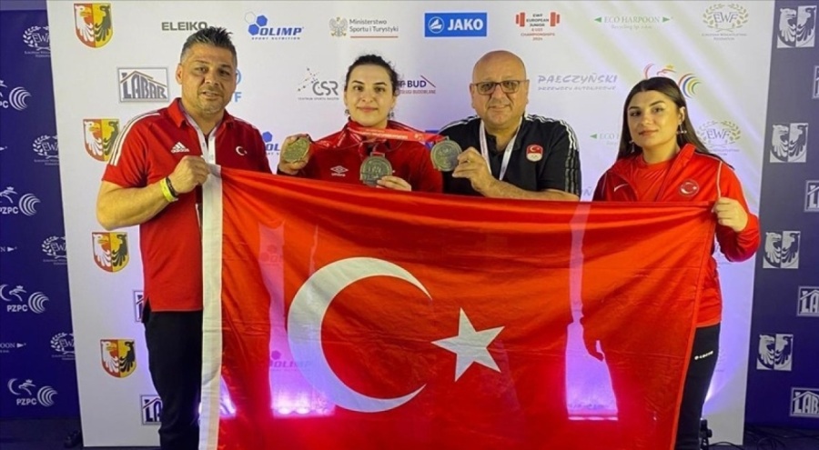 Milli kadın halterciler Avrupa Şampiyonası'nda 3 altın ve 3 gümüş madalya kazandı!
