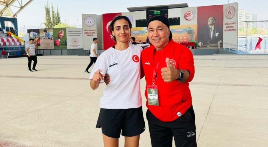 Büyükşehir Belediyesporlu Mine Türker'den Avrupa şampiyonluğu!