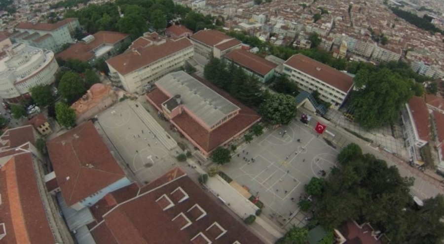 Bursa Tophane Mesleki ve Teknik Anadolu Lisesi'nde yıkım başladı!