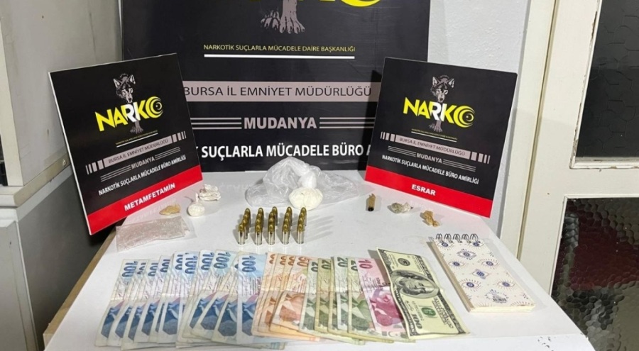 Bursa'da uyuşturucu operasyonu: 2 şüpheli gözaltında