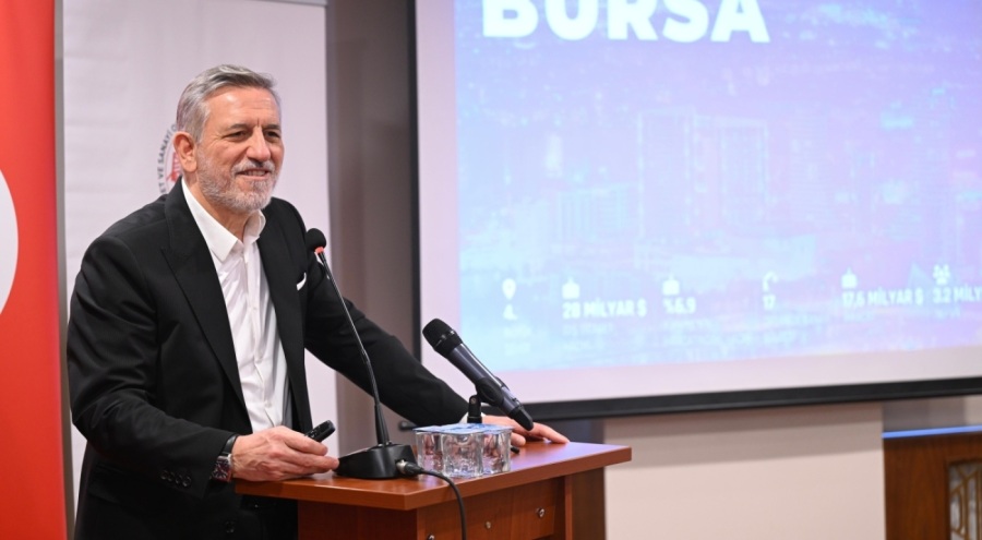 BTSO Başkanı Burkay Tarihi Çarşı ve Hanlar Bölgesi üyeleriyle buluştu