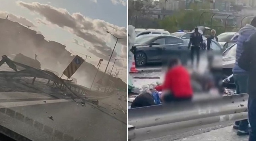 TEM'de feci kaza: 2 ölü, 4 yaralı!