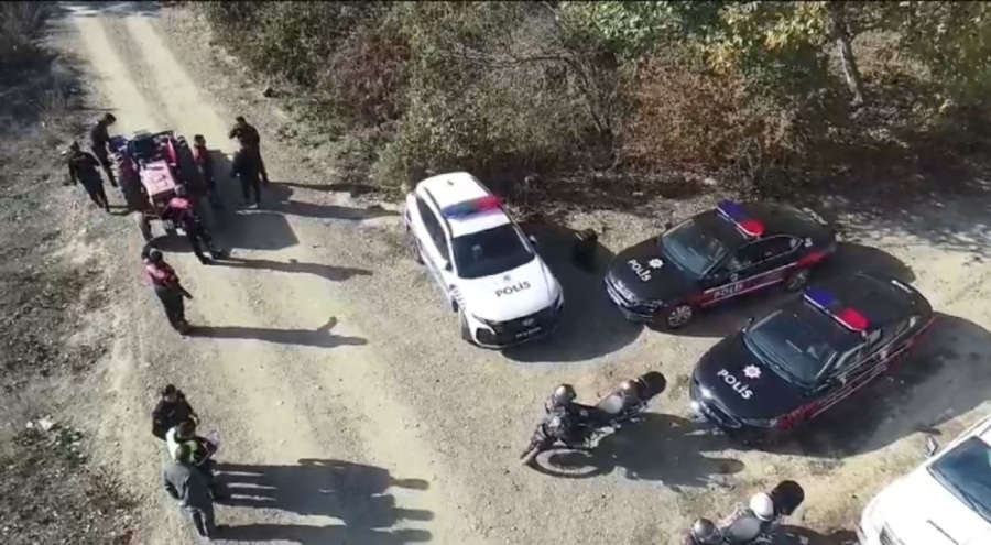 Gemlik'te zeytin hırsızlığına karşı dronlarla denetim
