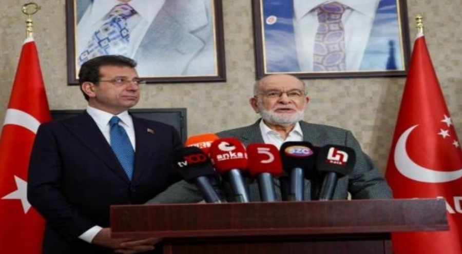 Ekrem İmamoğlu ve Temel Karamollaoğlu'nun kayyum atamaları görüşmesi sona erdi