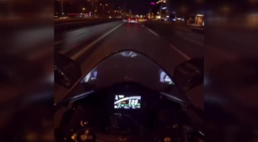 Hız yapıp görüntülerini paylaştı sonunda yakalandı