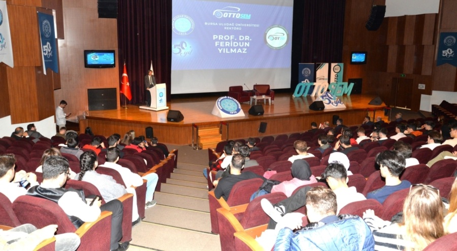 BUÜ'de düzenlenen OTTOSEM'24 sektör temsilcilerini öğrencilerle buluşturdu